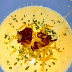 A picture of Creamy Loaded Potato Soup.