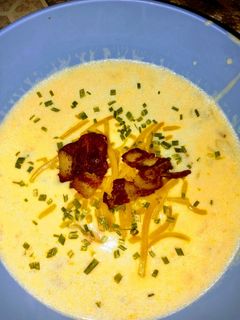 A picture of Creamy Loaded Potato Soup.