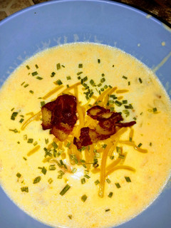 A picture of Creamy Loaded Potato Soup.