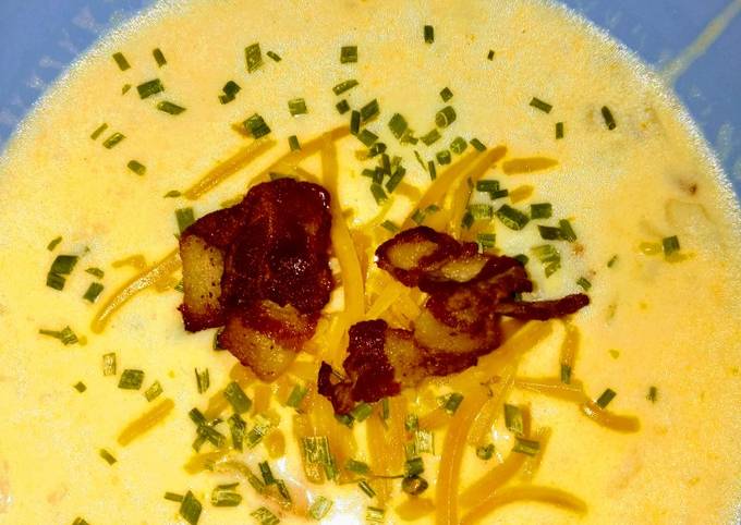 Easiest Way to Prepare Ultimate Creamy Loaded Potato Soup