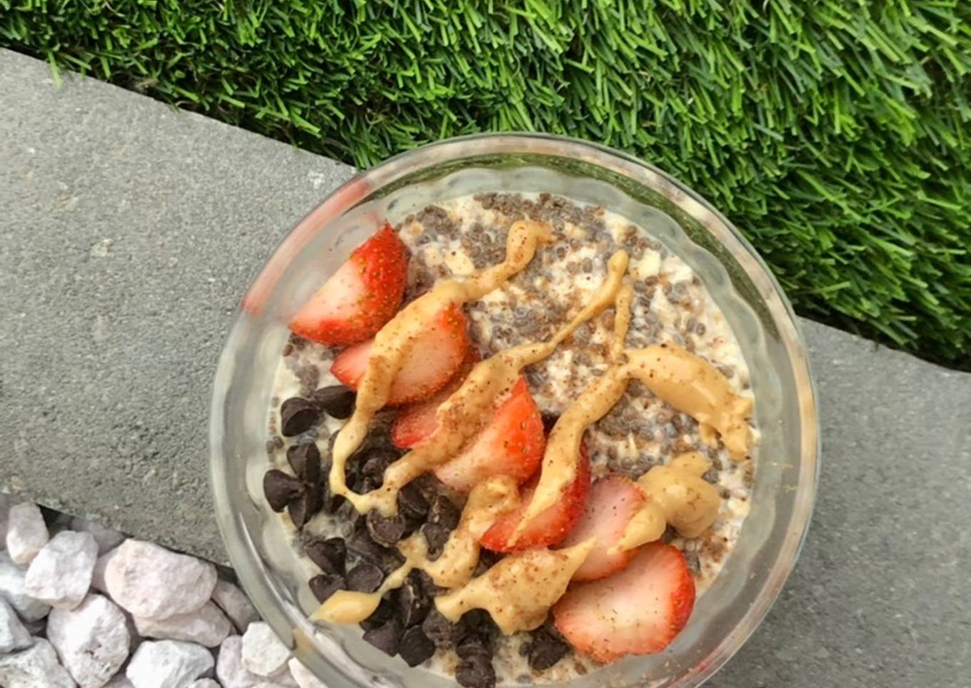 Porridge simple et frais ☀️