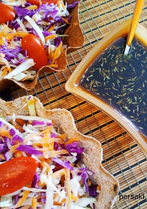 Φωτογραφία της συνταγής Dressing για σαλάτες, με μελάσα