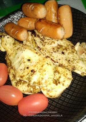 A picture of Za'atar Chicken.