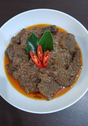 Foto resep Rendang khas Padang