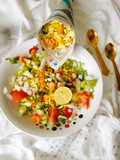 Kara pori chaat (Crunchy and Flavorful Evening Snacks)