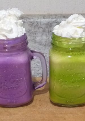 Una foto de Frapuccino casero