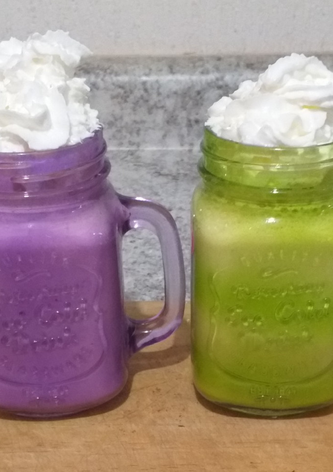 Una foto de Frapuccino casero