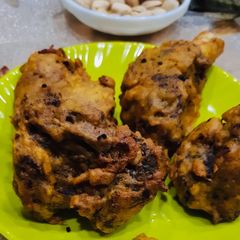 A picture of Mutton chaap.
