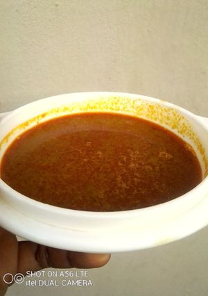 A picture of Peppered Banga Paste.