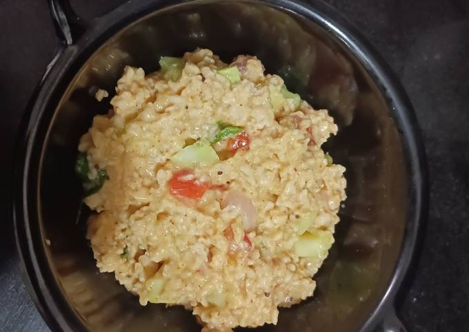 Savoury Oats Recipe by Vidyashree - Cookpad