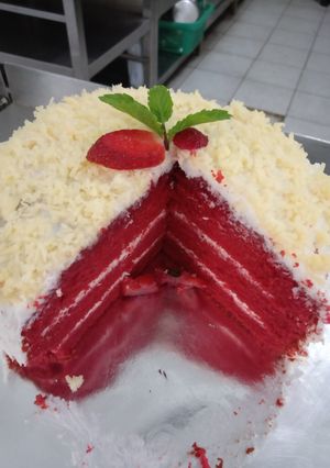 Foto resep Red velved cake