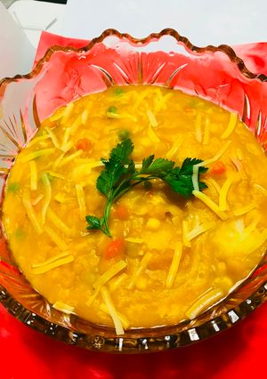 Una foto de Puré de zapallo (locro)