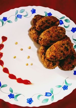 A picture of Black gram Kebab.