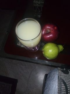 Lemon pear da applee ainihin hoton girkin