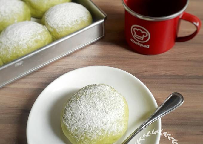 Anti Ribet, Memasak 171. ROTI PANDAN isi cokelat &amp; greentea Gampang