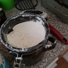 A picture of Homemade pancake and waffle mix.