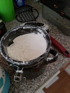 A picture of Homemade pancake and waffle mix.
