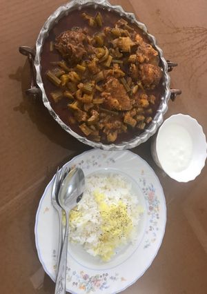 عکسی از دستور خورشت كرفس