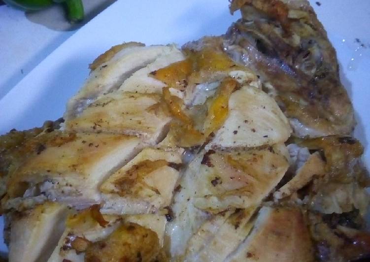 Easiest Way to Make Award-winning Oven roasted chicken #AuthorMarathon