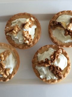 Una foto de Relleno de roquefort para tartaletas saladas