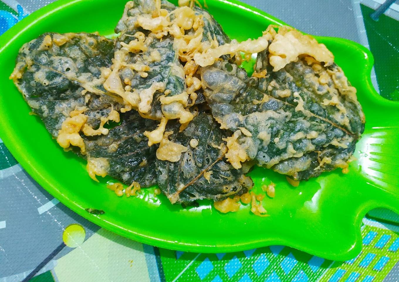 kentang goreng bayam