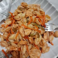 A picture of Chicken macaroni.