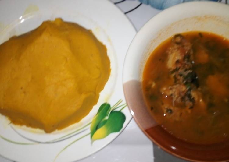 How to Prepare Any-night-of-the-week Temburu (Onunu) with Cat Fish Peppersoup