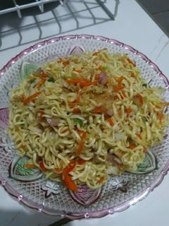 Foto resep Oseng oseng mie pedes
