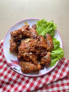 Foto resep Korean Spicy Honey Chicken Wings