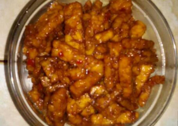 Resep Kering Tempe Pedas Manis Anti Gagal
