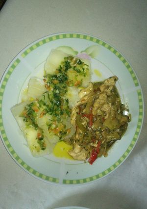 Una foto de Pollo granjero