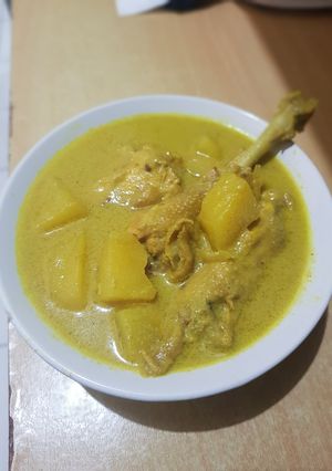Foto resep Opor ayam kentang