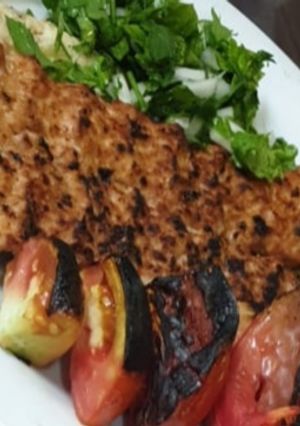 صورة لوصفة كباب الدجاج 🥓🍗