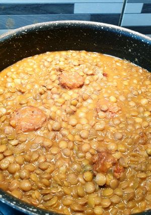 Lencsefőzelék recept fotója