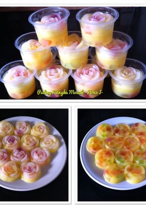 Foto resep Puding Nangka Mozaik