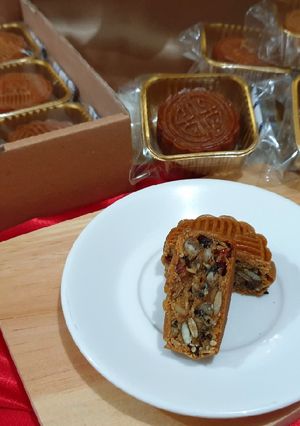 Foto resep Isian Mooncake Fruit & Nut