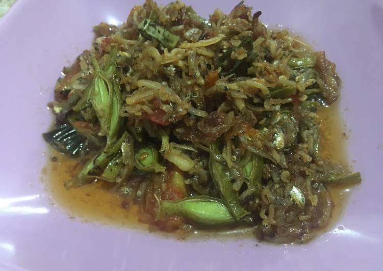 Tumis Teri Kulit Pete