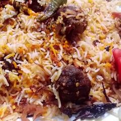 A picture of Kofta Biryani.