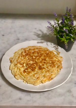 Foto resep 🌷Panfry Cheese udon