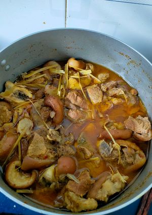Hình của món Giò Heo giả cầy.