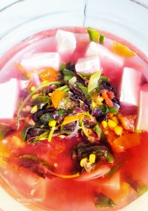 Foto resep Kuah asem bayam