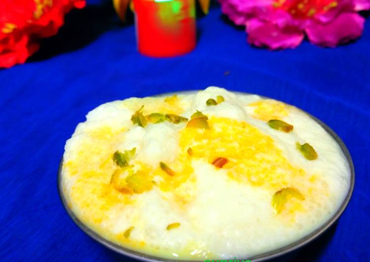 Recipe of Quick Purani dilli special Daulat ki chat