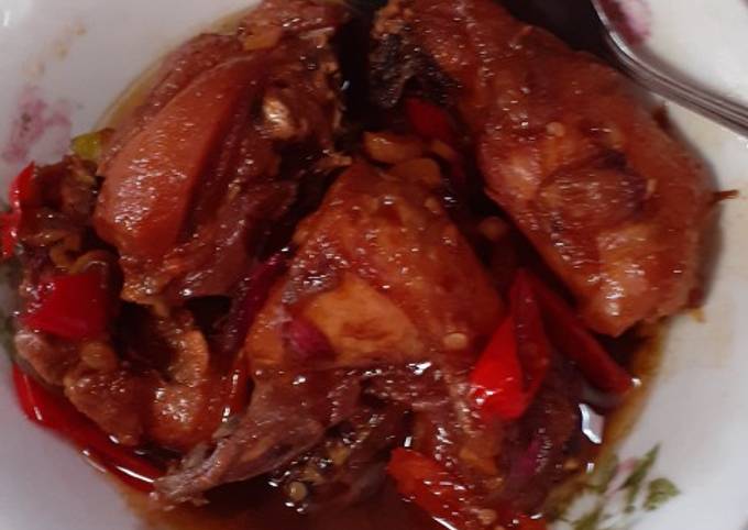 Resep Ayam kecap seuhah simple, Enak