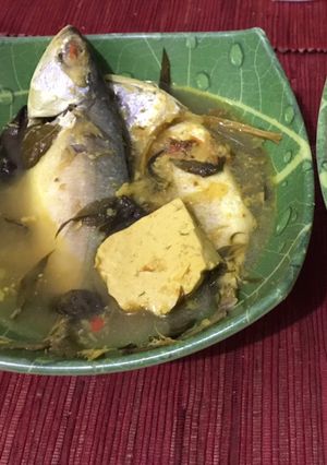 Foto resep Asam pedes kembung tim kunyit