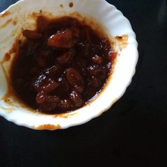 A picture of Tomato cranberry chutney.