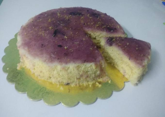 Recipe of Quick Lemonade blueberry cake