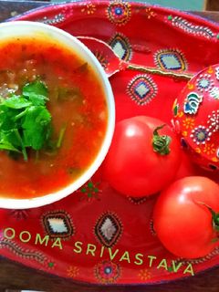 टैंगी टोमेटो सालसा(Tangy tomato salsa recipe in Hindi) रेसिपी मुख्य फोटो