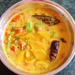 Dal dhokli A picture of Dal dhokli.