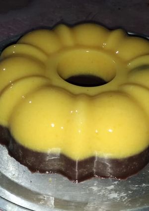Foto resep Puding mangga coklat