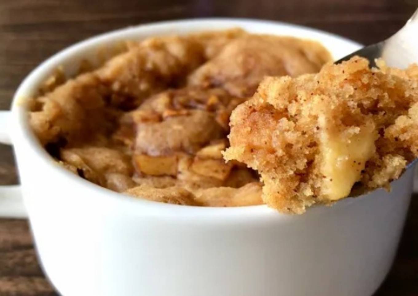 Queque saludable en mucroondas:)